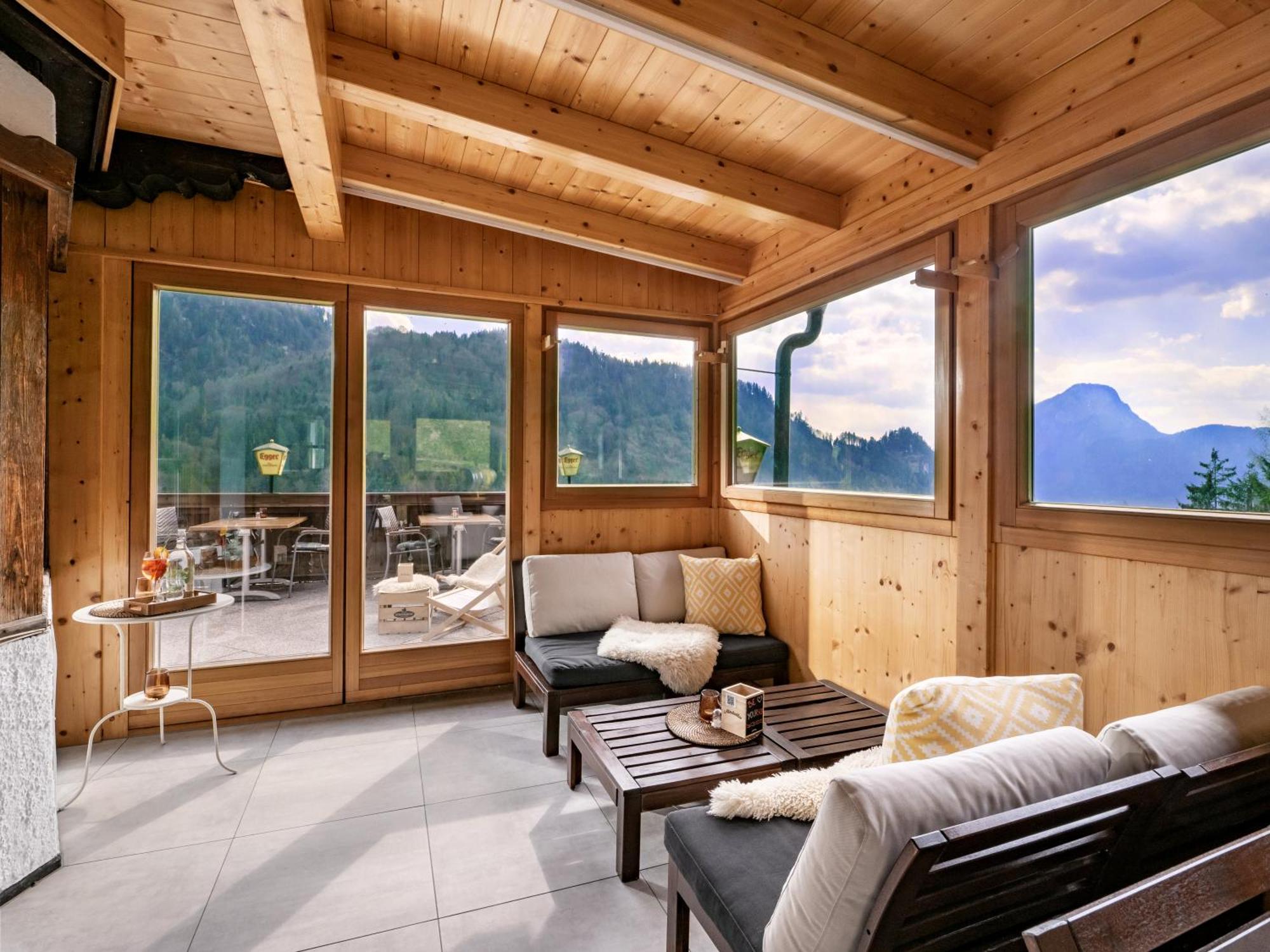 Vila Alpengasthof Veitenhof Ebbs Exteriér fotografie
